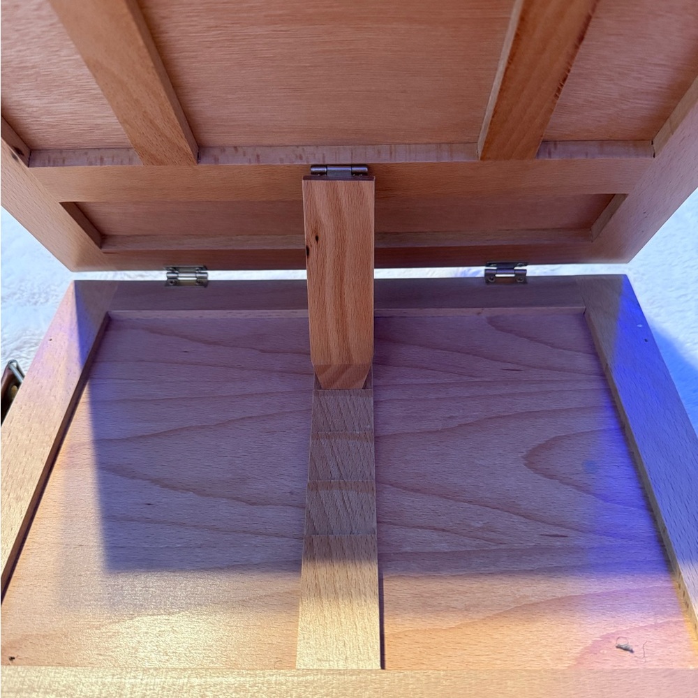 Wooden Electronics Storage Box